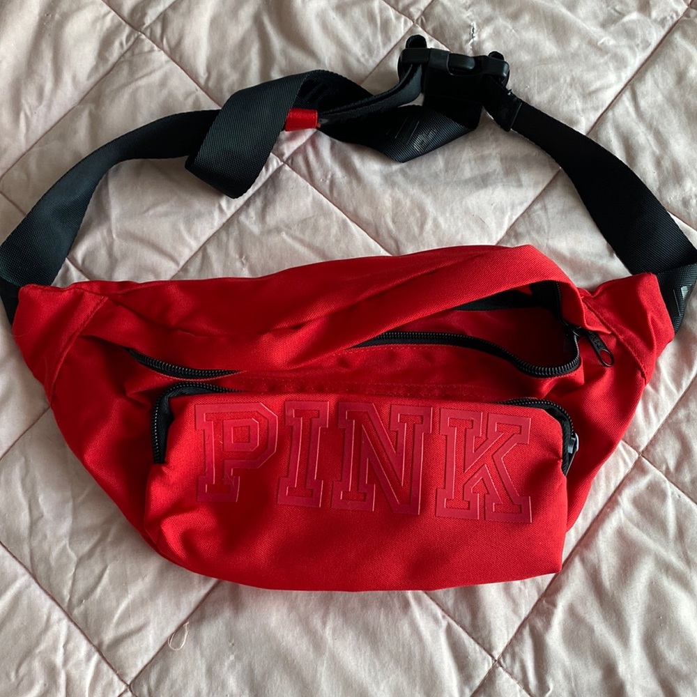 Pink brand Fanny pack